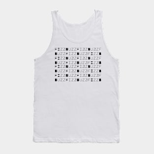 Fizz Buzz - Text Tank Top